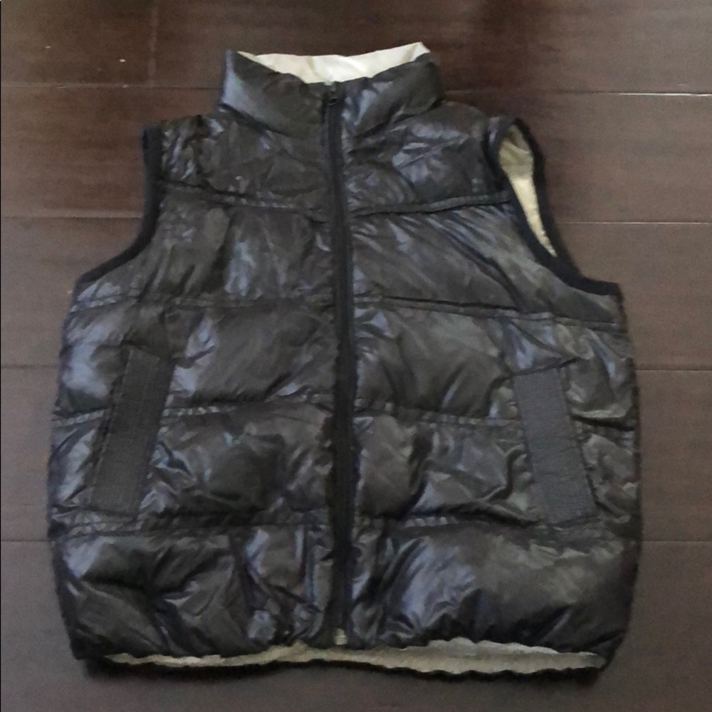 Jordan Black Nylon Smushable Puffer Vest